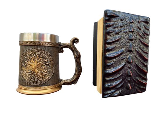 Подарунковий набір Кухоль 3D Друїд Ігграсиль і Блокнот 3D «Око Пламінного Дракона» | Зображення 1