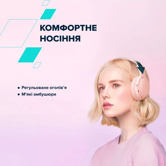 Навушники Canyon OnRiff 4 Bluetooth Pink (CNS-CBTHS4P) | Зображення 4