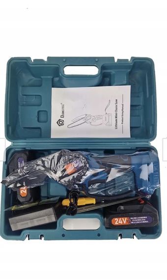 Электрическая пила с 2 аккумуляторами 24V XPRO 8169, шина 6 (41222-15772_1067) | Зображення 2
