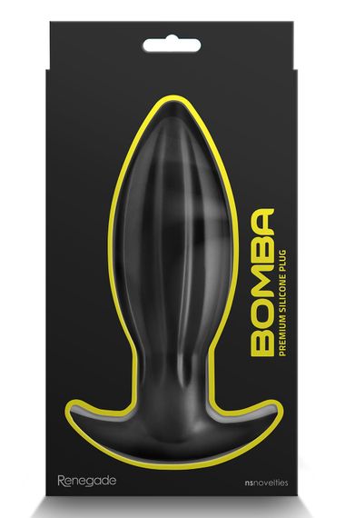 Анальна пробка NS Novelties RENEGADE BOMBA BLACK SMALL | Зображення 2