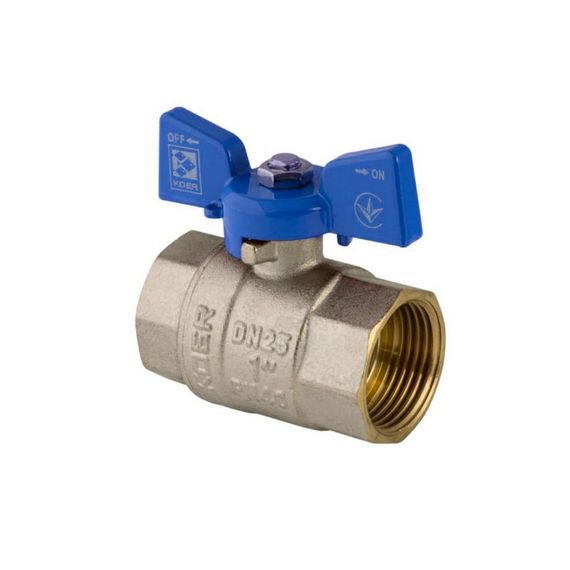 Кран шаровой Koer 1" ГГМ (KR.217.B) синий (KR2718) | Зображення 5