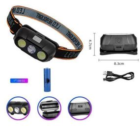 Головний ліхтарик KX-215-LED-2COB, Налобний ліхтар для електрика, Ліхтар на голову для риболовлі OU-83