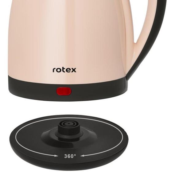 Електрочайник Rotex Termo RKT24-P 1.8 л бежевий | Зображення 3