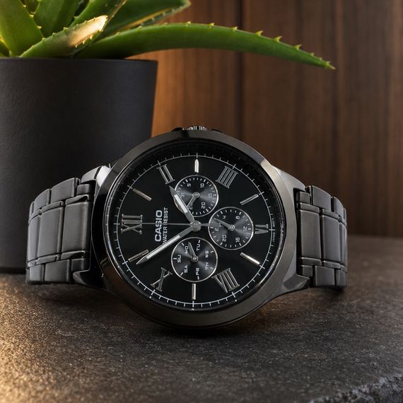 Чоловічий годинник Casio MTP-V300B-1A | Зображення 4