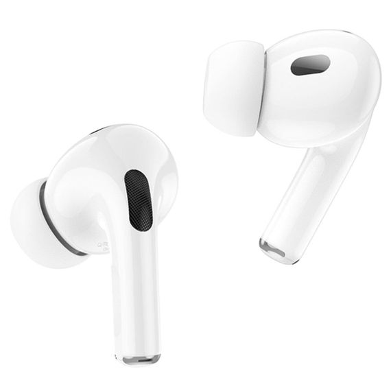 Беспроводные наушники BOROFONE BW76 Brocade true wireless ANC noise reduction touch screen BT headset Champagne White | Зображення 4