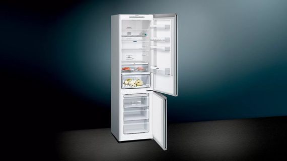 Холодильник з нижньою морозильною камерою Siemens KG39NVL316, нержавіюча сталь (KG39NVL316) | Зображення 3