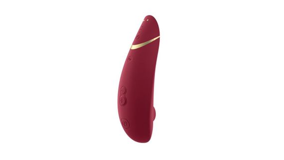 Вакуумный клиторальный стимулятор Womanizer Premium 2 - Bordeaux, функции Autopilot и Smart Silence | Зображення 2