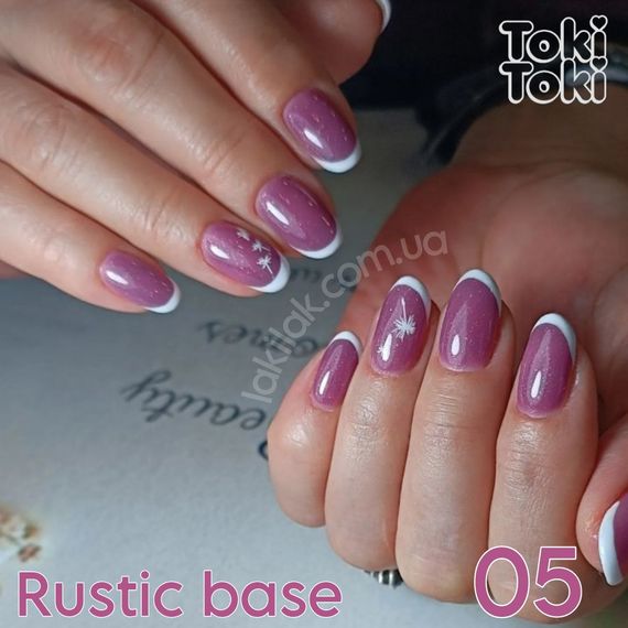 Кольорова база Toki-Toki Rustic Base 05 з шимером 5мл