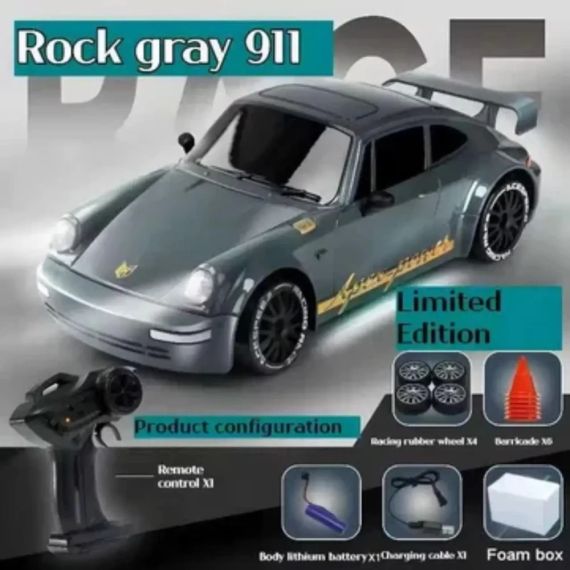 Машинка на радіоуправлінні Porsche GT 911 Rock Gray 1:20 Сірий | Зображення 1
