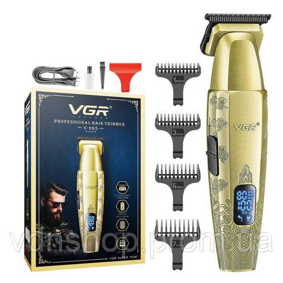 Машинка для стрижки аккумуляторная с насадками, Перезаряжаемый набор для стрижки волос MB-69 | Зображення 4