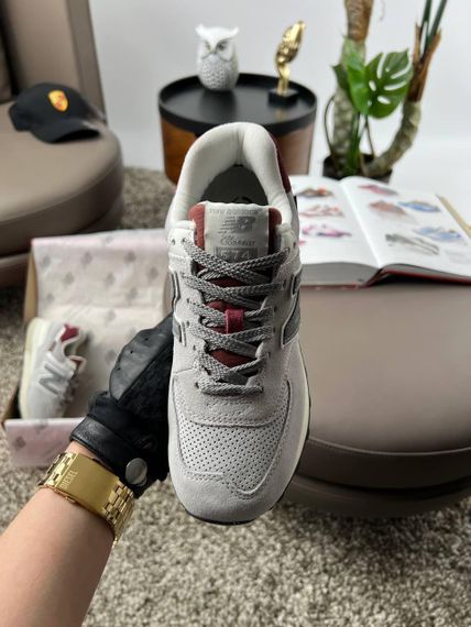 Жіночі кросівки New 574 Grey Wine , В'єтнам 37 (23 см) | Зображення 7