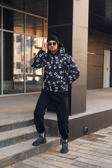 Куртка Париж-зима чорний S XL | Зображення 4