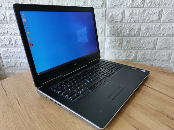 Ноутбук Dell Precision 7710/17.3 IPS/i7 6820HQ/8Gb/SSD240Gb/FirePro W5170M-2Gb | Зображення 3