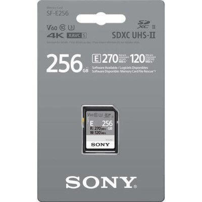 Карта памяти Sony 256GB SDXC class 10 UHS-II U3 V60 (SFE256.ET4) | Зображення 1