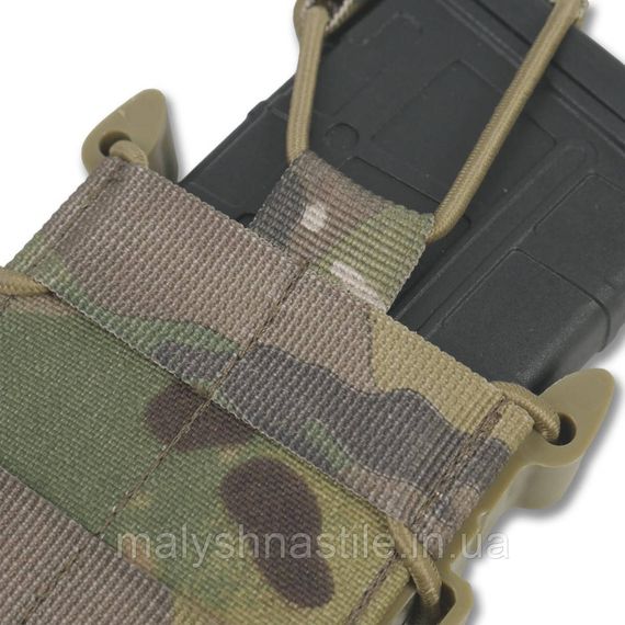 Жорсткий посилений тактичний підсумок Kiborg GU Single Mag Pouch Multicam | Зображення 8