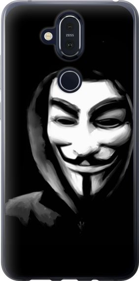 Чехол на Nokia 8.1 Анонимус "832u-1620-17620"