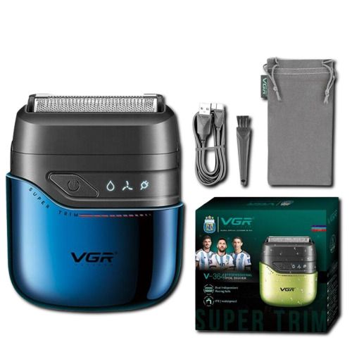 Електробритва VGR V-364 BLUE, подвійне лезо, водонепроникна IPX7 (45697-V-364 BLUE_453) | Зображення 2