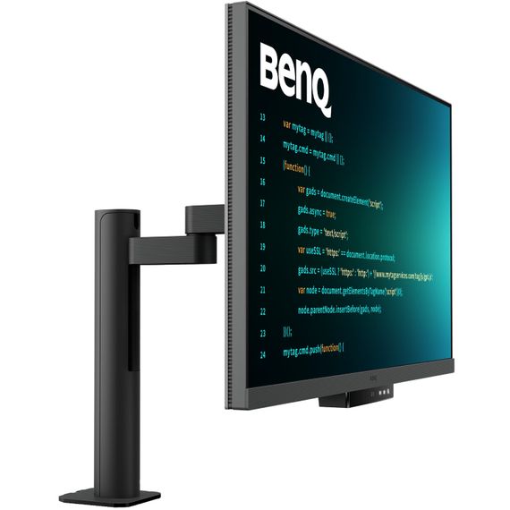 TFT 31.5" BenQ RD320UA, 4K, IPS, 2xHDMI, DP, USB-C, Pivot, колонки, сірий | Зображення 3