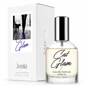 Жіноча парфумована вода Jerelia Cat Glam квіткова фруктова 50 мл