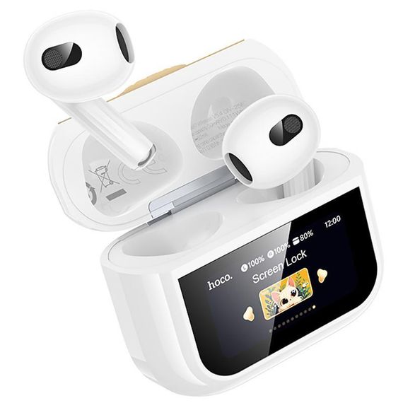 Беспроводные TWS наушники Hoco EW87 Gata White | Зображення 2