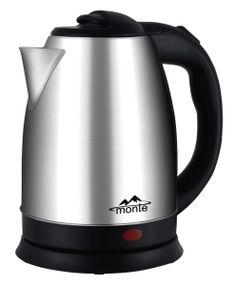 Електрочайник Monte MT-1802 2 л сріблястий