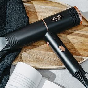 Фен для сушіння волосся Adler AD 2278 1400 Вт чорний