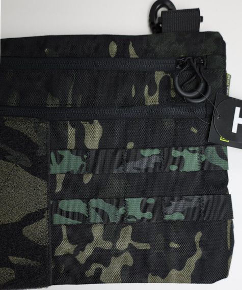 Сумка Street Bag ULTIMATUM Чорний Мультикам RT-182 , Військова сумка для документів | Зображення 2