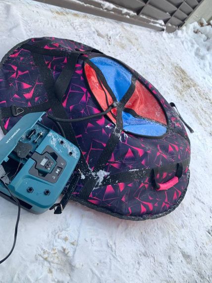 Надувні санки (тюбінг) 100 см "Манго" (ПВХ) ватрушка | Зображення 4