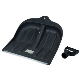 Лопата для уборки снега Grad пластиковая с алюминиевой планкой 440×460×10мм (5049415)