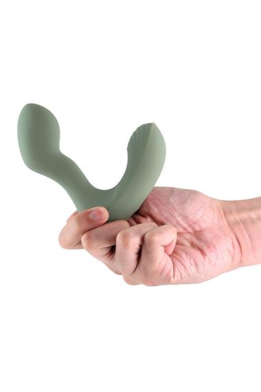 Массажер простаты NS Novelties Renegade Outlaw зеленый, 12 см sexstyle | Зображення 2