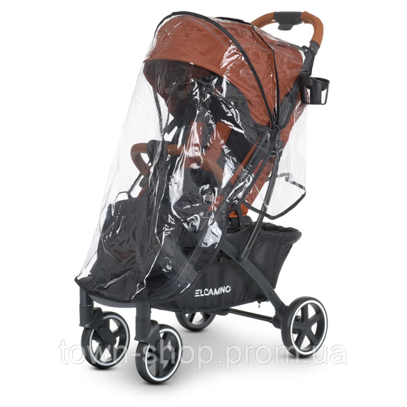 Коляска детская прогулочная EL CAMINO ME 1090-1 Rooibos Orange | Зображення 6