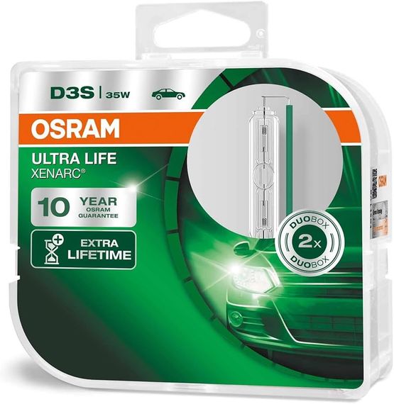 66340ULT-HCB-DUO OSRAM Лампа D3S 35W PK32D-5 ULTRA LIFE