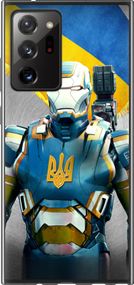 Чехол на Samsung Galaxy Note 20 Ultra Украинский киборг "980u-2051-17620"