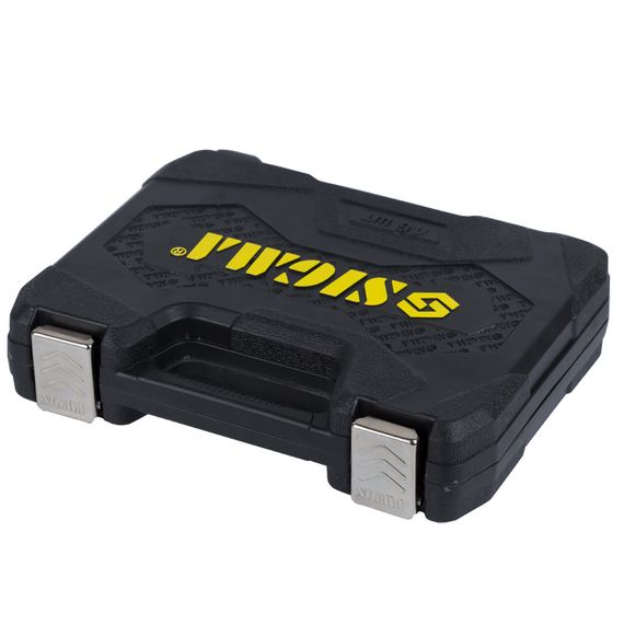 Набір насадок торцевих і біт Sigma 1/4" 46 шт CrV mid (6003511) | Зображення 4