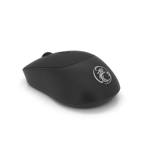 Миша бездротова iMICE E-2330, 4 кнопки, 800/1200/1600 DPI, 2.4Ghz 10м, Win7/8/10 Mac OS, 2*AAA, Black, COLOR BOX, Q50 | Зображення 2