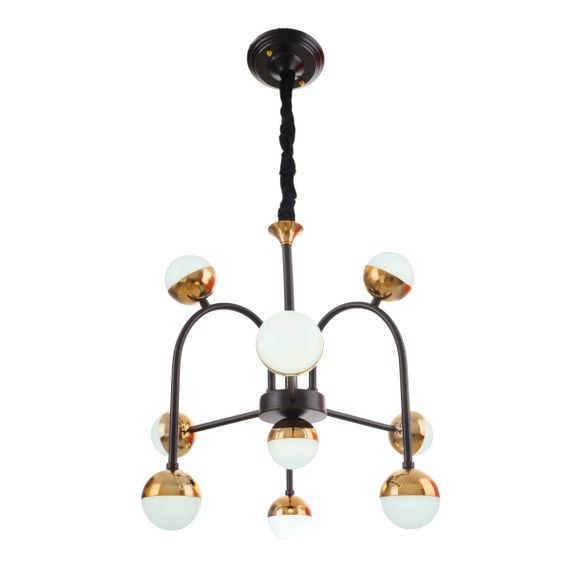 Люстра молекула подвесная LED 120W WW+NW+CW BK+G (BL-747S/10) | Зображення 4
