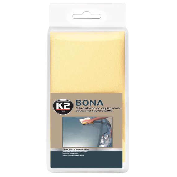 Полотенце K2 Bona для полировки микрофибра 40 см x 40 см (L430)