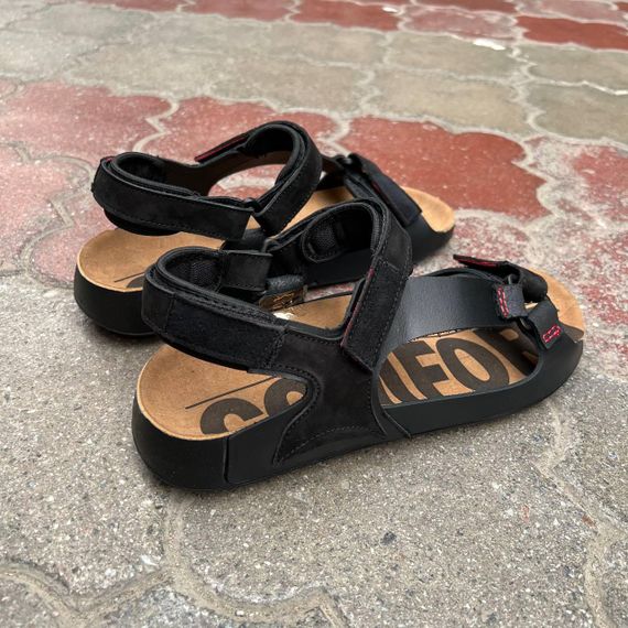 Чорні чоловічі сандалі Kadar 40 42 43 44 45 розмір | Зображення 5