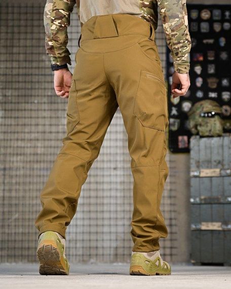 Тактичні штани софтшел DRAFT висока талія кайот ВТ76566 | Зображення 5