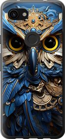 Чехол на Google Pixel 3a Сова v2 "5649u-1700-17620"