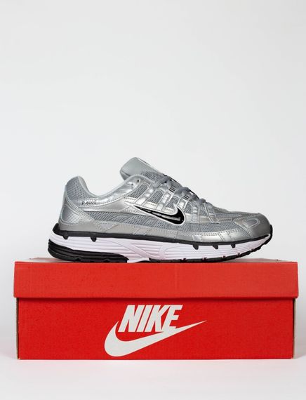 Чоловічі кросівки Nike P-6000 Silver Black | Зображення 6