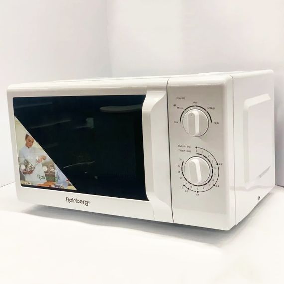 Удобная микроволновая печь Rainberg RB-7151 20 л 1200 Вт, Микроволновые BA-725 печь кухонная | Зображення 3