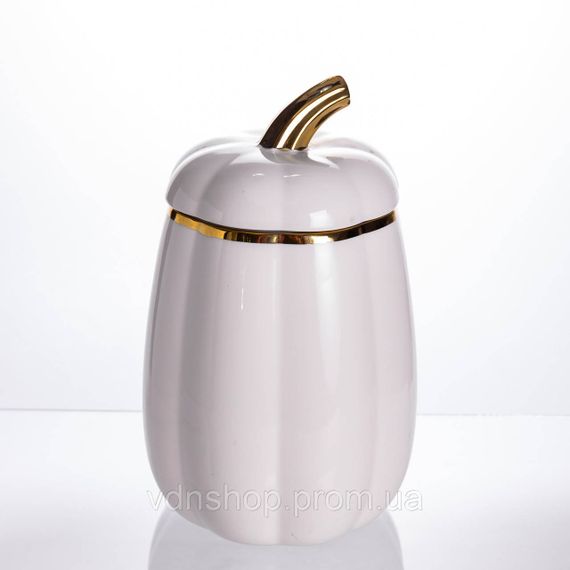 Банка для зберігання Гарбуз порцелянова 3.8 л з кришкою HP-26-3 | Зображення 1