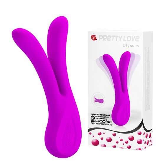 Вібратор - Pretty Love Ulysses Vibro Stimulator Purple Sex Aura