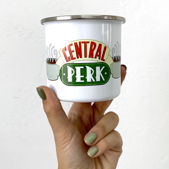 Кружка металлическая Camper Central perk 250 мл (KRM_23S032)