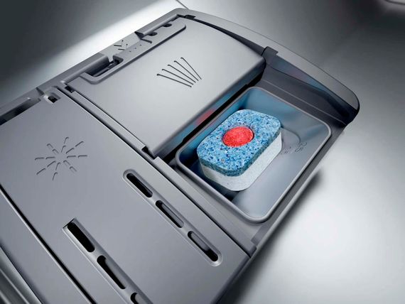 Посудомийна машина Bosch вбудовувана, 13компл., A++, 60см, дисплей, 3й кошик, білий (SMV4HVX00K) | Зображення 4