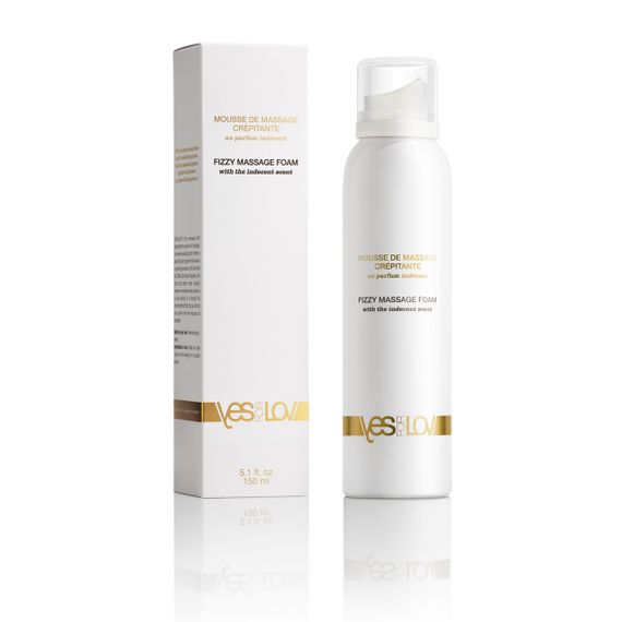 Масажна пінка з ароматом-афродизіаком Fizzy massage foam, 150 мл YESforLOV (Франція) Sex Aura