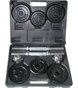 Гантелі збірні Toorx 15 кг з кейсом (VAL-15DGN)