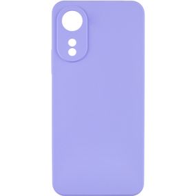 Чехол Silicone Cover Lakshmi Full Camera (AAA) для Oppo A78 4G Сиреневый / Dasheen