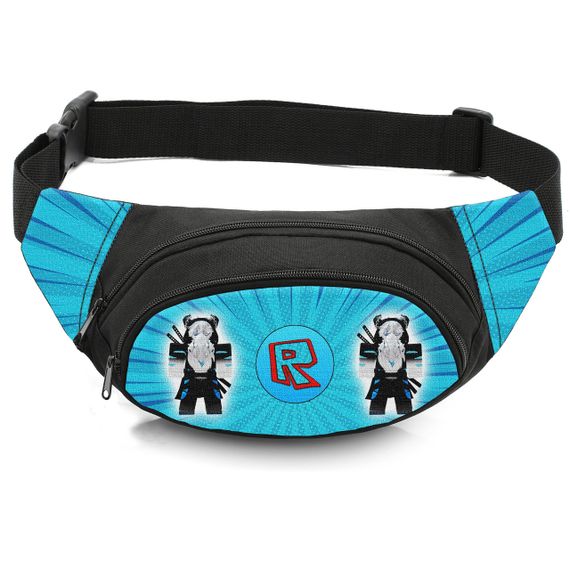 Сумка-бананка дитяча з принтом Roblox поясна сумка для хлопчика (4439)